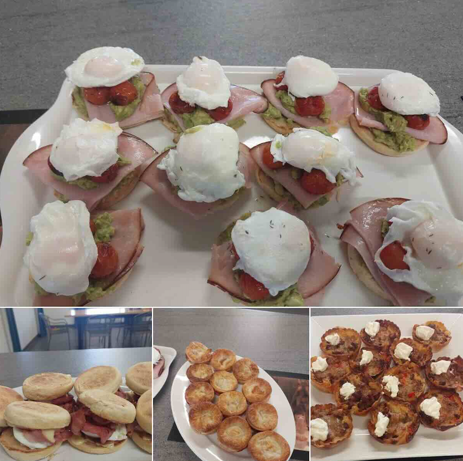 Homemade station smoko prepared by Nicky Abrahams at Ethel Creek Station