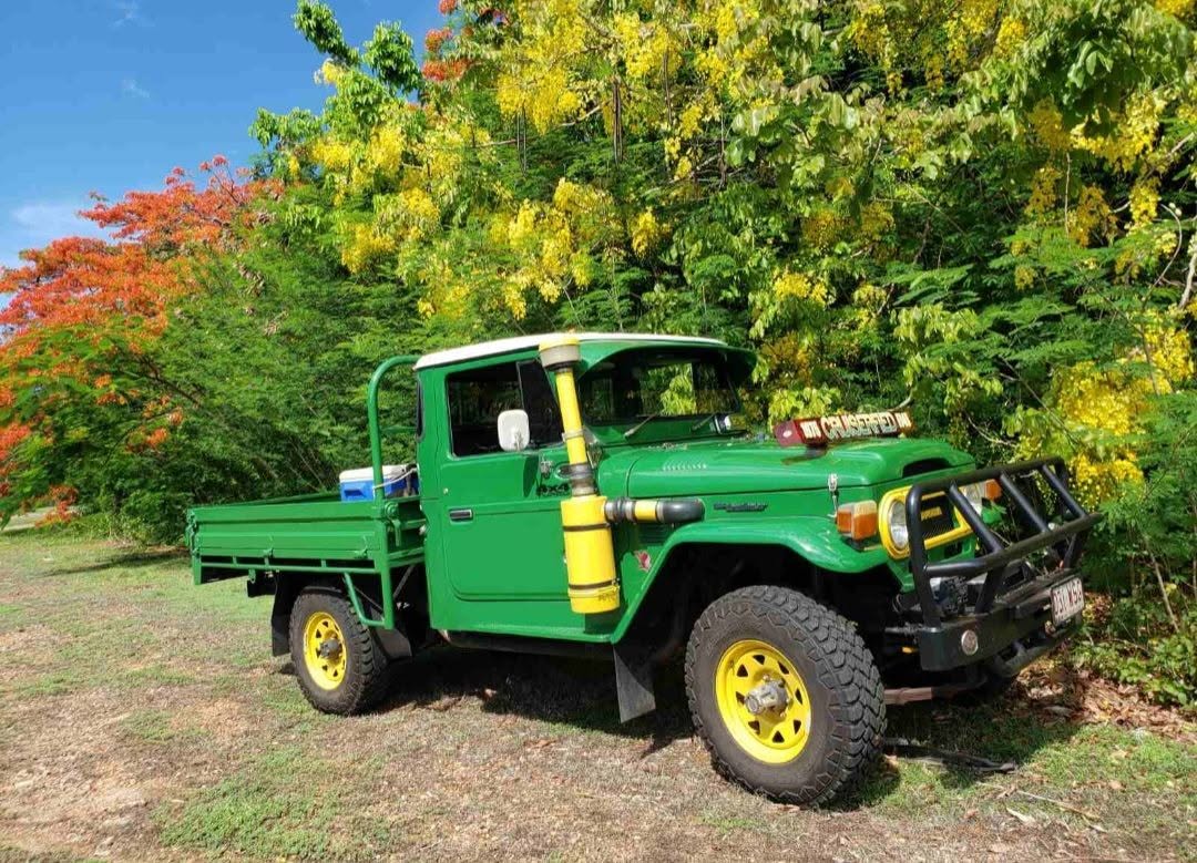 Phil Raymond Morris West's 51-year-old Toyota FJ45