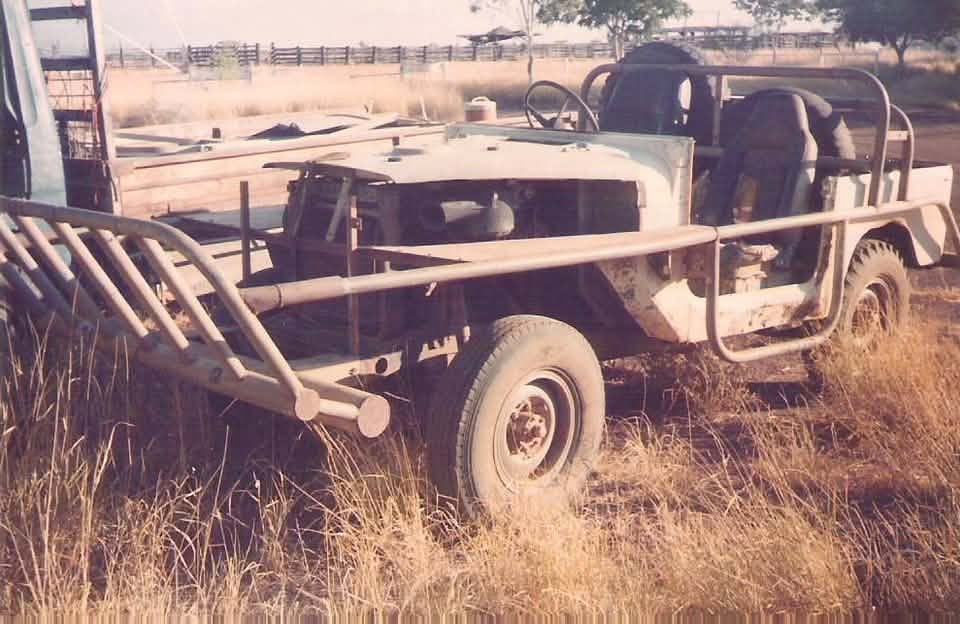 Shane Bonser's old bull catcher