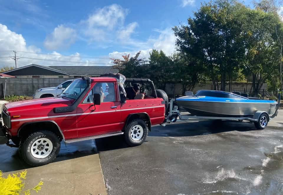 Stephen Robertson's 1984 turbo Nissan Safari