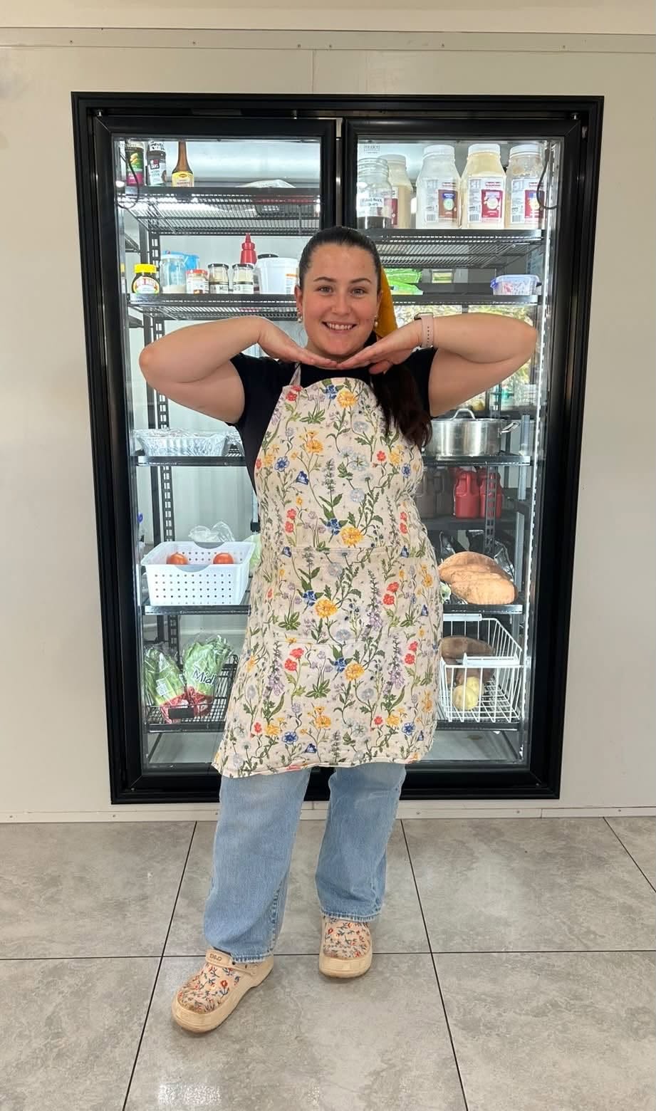 Ebony from That Station Cook in a Northern Territory cattle station kitchen
