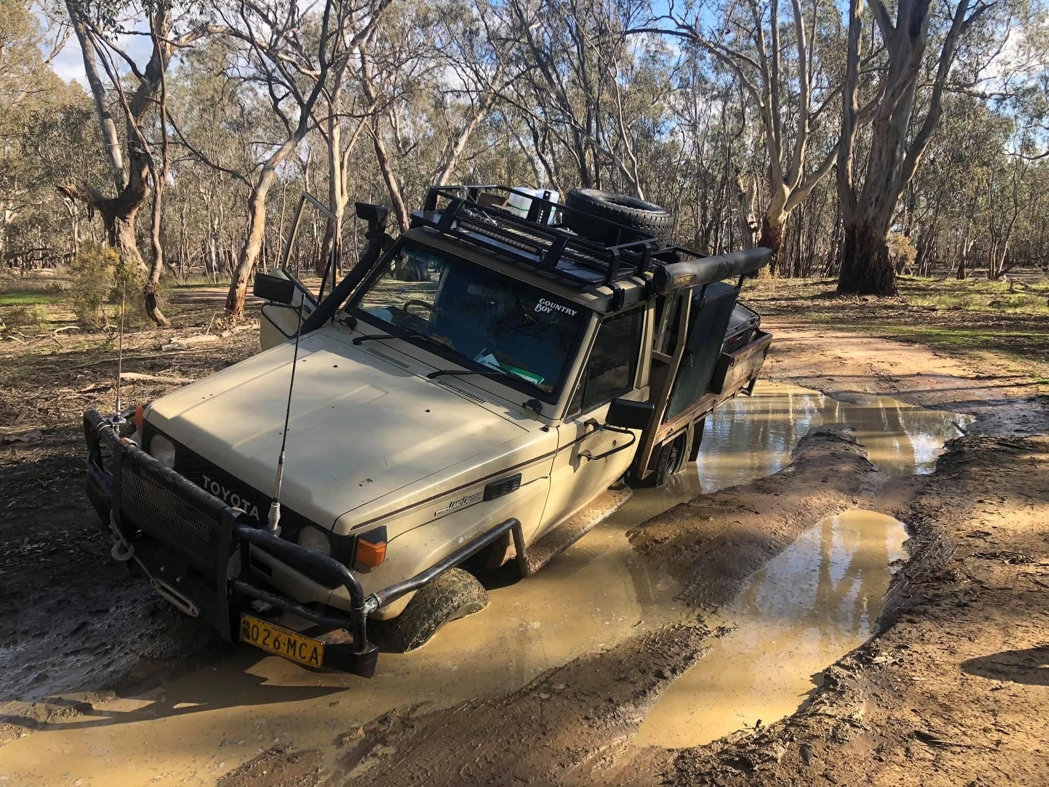 Will Ruth's old Toyota 75 Series LandCruiser